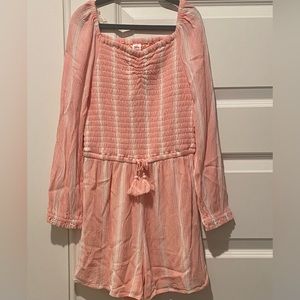 Justice L/S Romper size 8